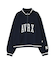 《直営店限定》LINE RIB LOGO SWEAT／ラインリブ ロゴスウェット