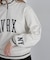 《直営店限定》LINE RIB LOGO SWEAT／ラインリブ ロゴスウェット
