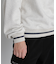 《直営店限定》LINE RIB LOGO SWEAT／ラインリブ ロゴスウェット