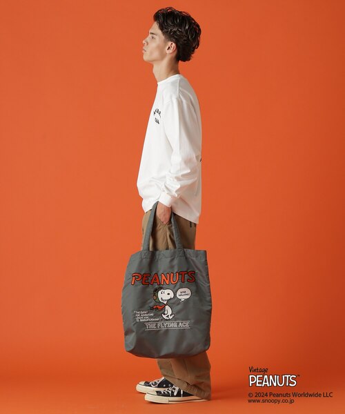 AVIREX × PEANUTS》TOTE BAG 