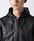 《WEB&DEPOT限定》LEATHER HOODIE／レザーフードジャケット