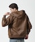 《WEB&DEPOT限定》LEATHER HOODIE／レザーフードジャケット