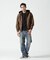 《WEB&DEPOT限定》LEATHER HOODIE／レザーフードジャケット