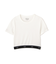 S／S LOGO RUBBER TAPE TOPS／ロゴラバーテープトップス