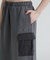 FADE WASH EAST CARGO SKIRT／フェイドウォッシュ イーストカーゴスカート
