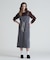 BELT PRINT DENIM JUMPER SKIRT／ベルトプリントデニムジャンパースカート