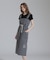 BELT PRINT DENIM JUMPER SKIRT／ベルトプリントデニムジャンパースカート