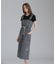 BELT PRINT DENIM JUMPER SKIRT／ベルトプリントデニムジャンパースカート