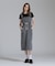 BELT PRINT DENIM JUMPER SKIRT／ベルトプリントデニムジャンパースカート