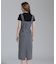 BELT PRINT DENIM JUMPER SKIRT／ベルトプリントデニムジャンパースカート