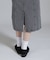 BELT PRINT DENIM JUMPER SKIRT／ベルトプリントデニムジャンパースカート