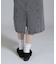 BELT PRINT DENIM JUMPER SKIRT／ベルトプリントデニムジャンパースカート