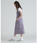 BELT PRINT DENIM JUMPER SKIRT／ベルトプリントデニムジャンパースカート