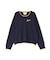 COLOR LINE BACK LOGO KNIT TOPS／カラーライン バックロゴトップス