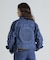 L／S EMBOSSING DENIM JACKET／エンボス デニムジャケット