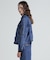 L／S EMBOSSING DENIM JACKET／エンボス デニムジャケット