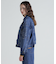L／S EMBOSSING DENIM JACKET／エンボス デニムジャケット