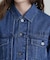 L／S EMBOSSING DENIM JACKET／エンボス デニムジャケット
