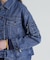 L／S EMBOSSING DENIM JACKET／エンボス デニムジャケット