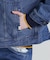 L／S EMBOSSING DENIM JACKET／エンボス デニムジャケット