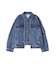L／S EMBOSSING DENIM JACKET／エンボス デニムジャケット