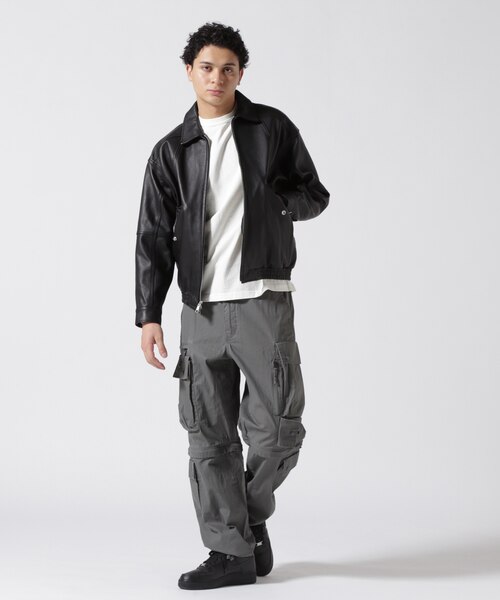 LEATHER CWU BLOUSON ／ レザー CWU ブルゾン ／ AVIREX