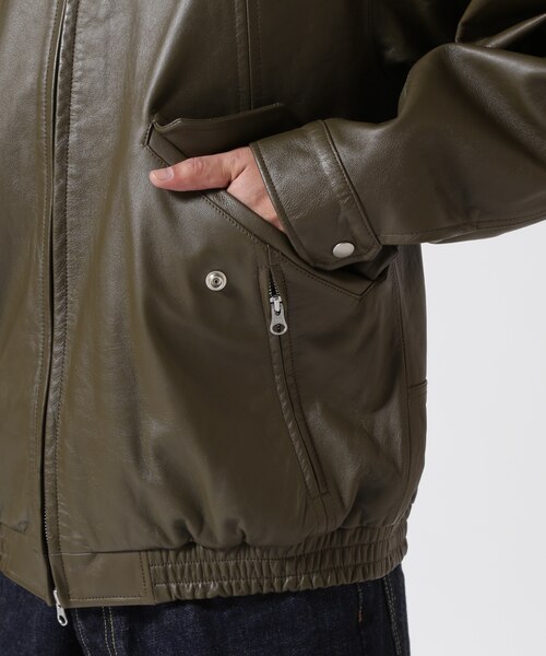 LEATHER CWU BLOUSON ／ レザー CWU ブルゾン ／ AVIREX