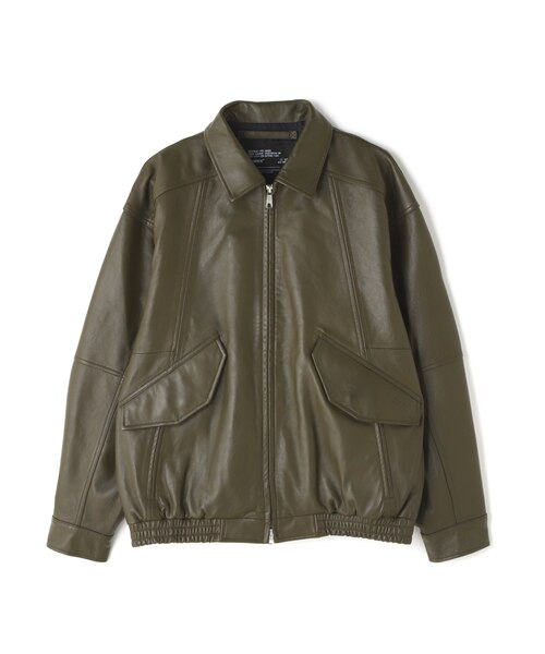 LEATHER CWU BLOUSON ／ レザー CWU ブルゾン ／ AVIREX