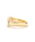 《AVIREXby J.H.M CO.，LTD. 》"VARSITY" SIGNATURE RING GOLD PLATED ／