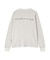 FADE WASH HONEYCOMB WAFFLE T-SHIRT ／ フェイドウォッシュ ハニカムワッフル 長袖Tシャツ