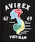 《WEB&DEPOT限定》VIETNAM EMBROIDERY T-SHIRT ／ ベトナム 刺繍 半袖Tシャツ ／ AVIREX ／