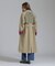 COLOR SCHEME TRENCH COAT／カラースキーム トレンチコート