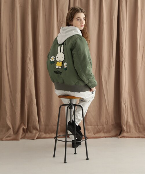 ☆AVIREX×miffy MA－1｜アヴィレックスの通販｜&mall