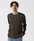 MINI WAFFLE T-SHIRT ／ ミニワッフル 長袖Tシャツ ／ AVIREX ／ アヴィレックス
