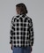 WAFFLE OMBRE CHECK DETACHABLE SHIRTS／ワッフルオンブレチェック デタッチャブルシャツ