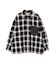 WAFFLE OMBRE CHECK DETACHABLE SHIRTS／ワッフルオンブレチェック デタッチャブルシャツ