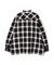 WAFFLE OMBRE CHECK DETACHABLE SHIRTS／ワッフルオンブレチェック デタッチャブルシャツ