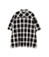 WAFFLE OMBRE CHECK DETACHABLE SHIRTS／ワッフルオンブレチェック デタッチャブルシャツ