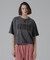 FADE WASH SAGARA LOGO T-SHIRT／フェイドウォッシュ サガラロゴTシャツ