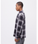 OMBRE CHECK SHIRT "NYC" ／ 長袖 オンブレーチェック シャツ "ニューヨーク シティ" ／ AVIREX