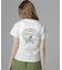 《WOMEN'S》HAND LIKE EMBROIDERY T-SHIRT／ハンドライク刺繍Tシャツ