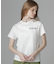 《WOMEN'S》HAND LIKE EMBROIDERY T-SHIRT／ハンドライク刺繍Tシャツ