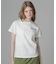 《WOMEN'S》HAND LIKE EMBROIDERY T-SHIRT／ハンドライク刺繍Tシャツ