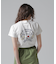 《WOMEN'S》HAND LIKE EMBROIDERY T-SHIRT／ハンドライク刺繍Tシャツ
