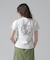 《WOMEN'S》HAND LIKE EMBROIDERY T-SHIRT／ハンドライク刺繍Tシャツ