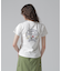 《WOMEN'S》HAND LIKE EMBROIDERY T-SHIRT／ハンドライク刺繍Tシャツ