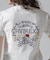 《WOMEN'S》HAND LIKE EMBROIDERY T-SHIRT／ハンドライク刺繍Tシャツ