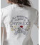 《WOMEN'S》HAND LIKE EMBROIDERY T-SHIRT／ハンドライク刺繍Tシャツ