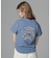 《WOMEN'S》HAND LIKE EMBROIDERY T-SHIRT／ハンドライク刺繍Tシャツ
