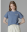 《WOMEN'S》HAND LIKE EMBROIDERY T-SHIRT／ハンドライク刺繍Tシャツ